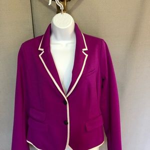 GAP, Academy Blazer, Magenta, Size 8